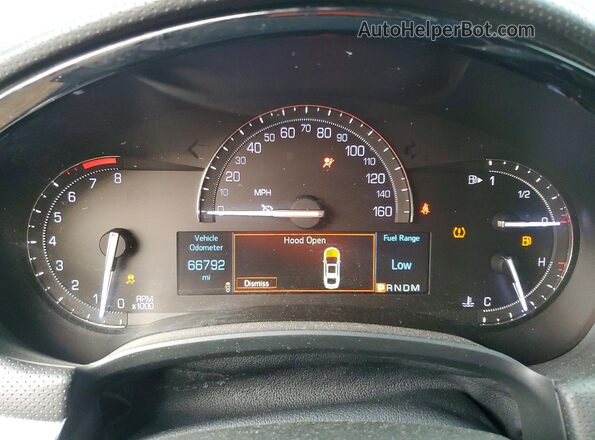 2G61M5S33K9155652 2019 CADILLAC XTS Black Սարքավորումների վահանակի տեսք