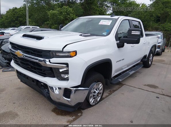 2GC1KNEY1T1140237 2026 CHEVROLET SILVERADO White Առջևի ձախ երեք քառորդ տեսարան