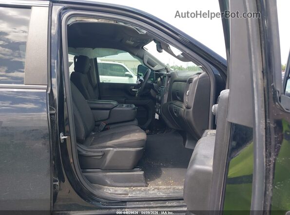 2GC1YME70R1158561 2024 CHEVROLET SILVERADO Black Սալոնի դիմացի տեսք
