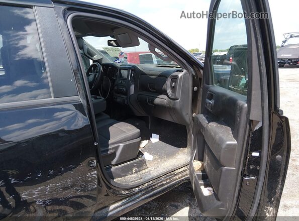 2GC1YMEY6R1114735 2024 CHEVROLET SILVERADO Black Widok wnętrza z przodu