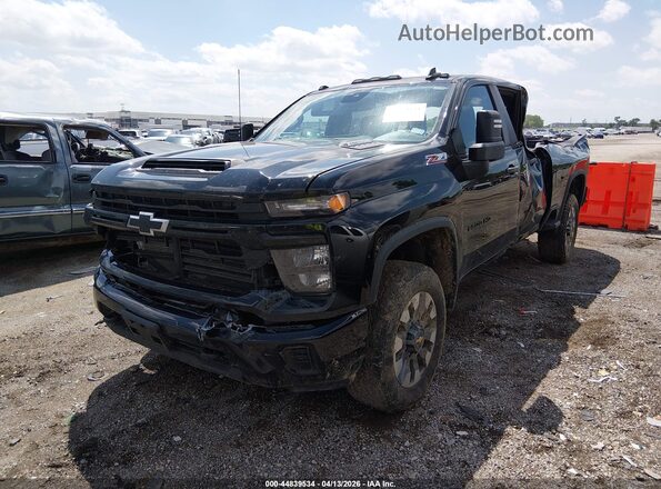 2GC1YMEY6R1114735 2024 CHEVROLET SILVERADO Black Przód lewy