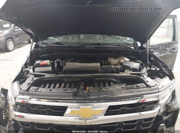 2GCUDDED1R1197173 2024 CHEVROLET SILVERADO Черный Вид сзади