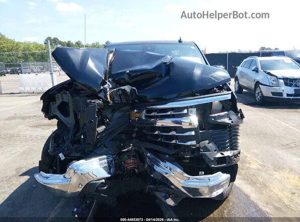 2GCUDGED1R1180214 2024 CHEVROLET SILVERADO Black Սալոնի հետևի տեսք