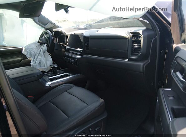 2GCUDGED1R1180214 2024 CHEVROLET SILVERADO Black Սալոնի դիմացի տեսք