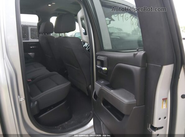 2GCVKPEC0K1123686 2019 CHEVROLET SILVERADO Silver VIN კოდის სტიკერის ხედი