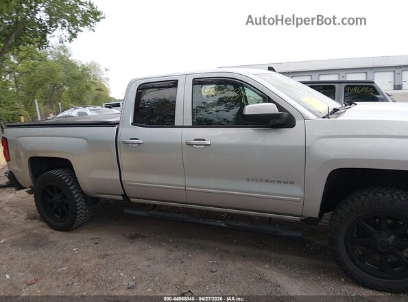 2GCVKPEC0K1123686 2019 CHEVROLET SILVERADO Silver უკანა სალონის ხედი