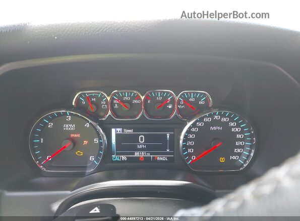 2GCVKPEC1K1243643 2019 CHEVROLET SILVERADO White Вид задніх сидінь