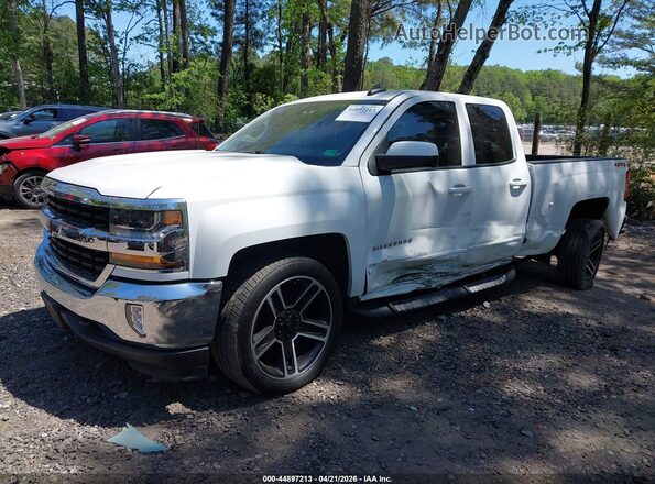 2GCVKPEC1K1243643 2019 CHEVROLET SILVERADO White Передня ліва чверть
