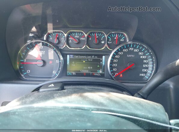 2GCVKPECXK1242183 2019 CHEVROLET SILVERADO Red Widok tylnych siedzeń