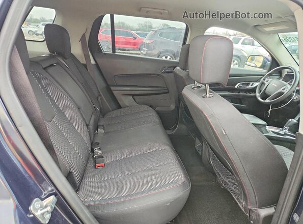 2GKALMEK2G6346702 2016 GMC TERRAIN Blue Rear interior view