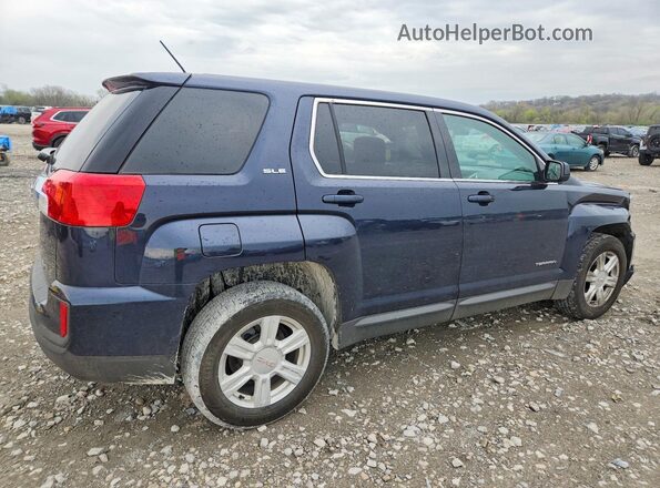 2GKALMEK2G6346702 2016 GMC TERRAIN Blue Rear right