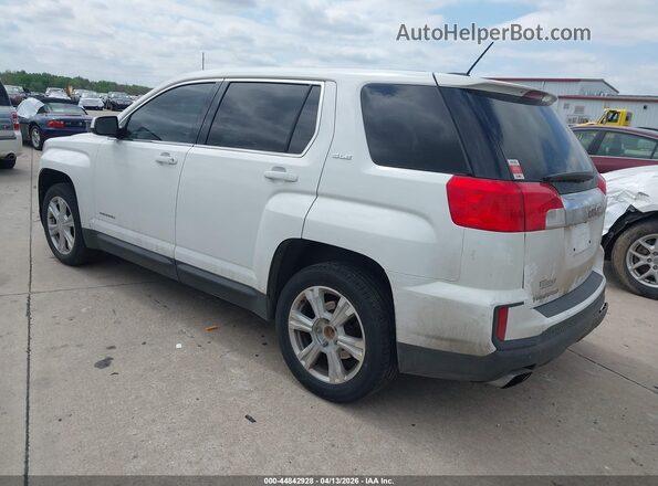 2GKALMEK3H6153590 2017 GMC TERRAIN Белый Задняя левая четверть