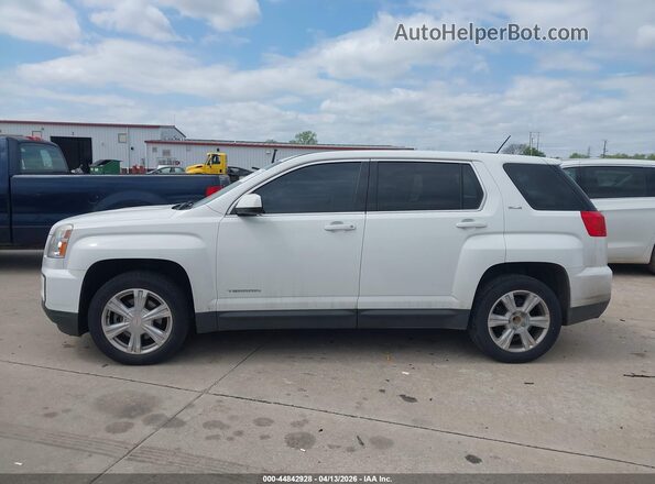 2GKALMEK3H6153590 2017 GMC TERRAIN Белый Панорамный вид салона 360°
