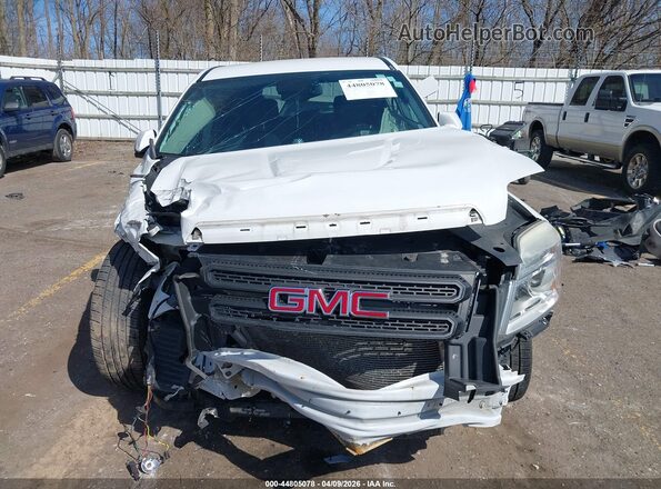 2GKALMEK3H6310860 2017 GMC TERRAIN White Rear interior view