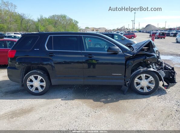 2GKALMEK5H6292801 2017 GMC TERRAIN Black Vista interior trasera