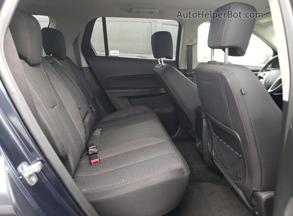 2GKALNEK9H6185692 2017 GMC TERRAIN Blue უკანა სავარძლების ხედი