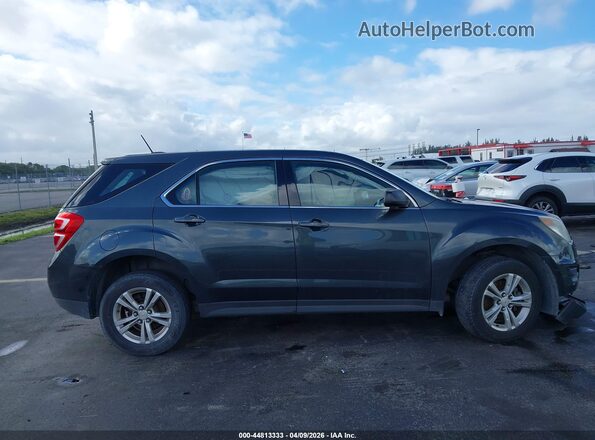 2GNALBEK5H1604698 2017 CHEVROLET EQUINOX Gray უკანა სალონის ხედი