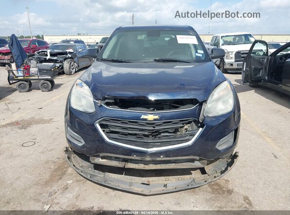 2GNALBEK7H1508538 2017 CHEVROLET EQUINOX Dark Blue Widok z przodu