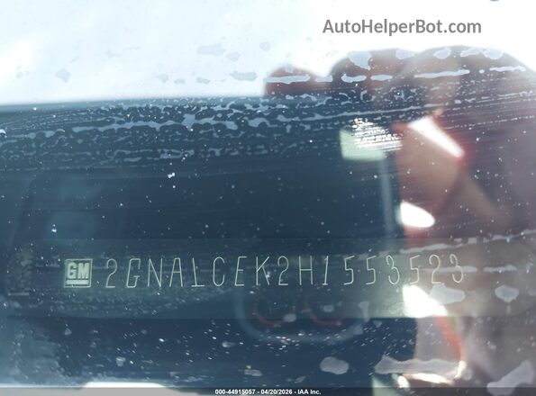 2GNALCEK2H1553523 2017 CHEVROLET EQUINOX Черный Вид подкапотного пространства
