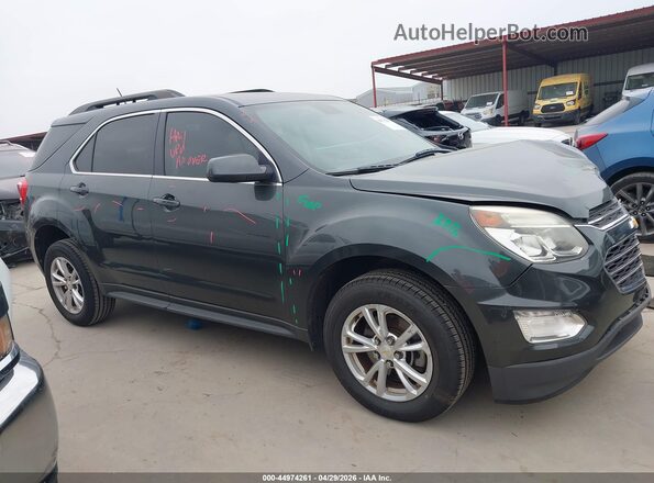 2GNALCEK3H1603006 2017 CHEVROLET EQUINOX Black Widok zestawu wskaźników
