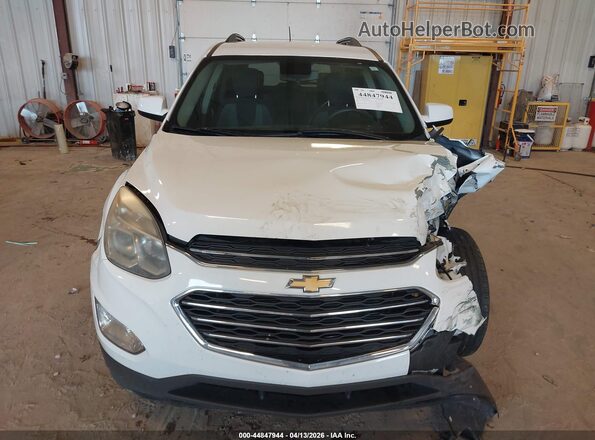 2GNALCEK4H1545083 2017 CHEVROLET EQUINOX White ხელსაწყოთა პანელის ხედი