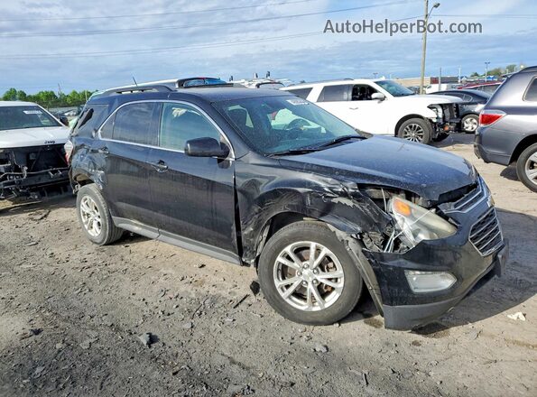 2GNALCEK6H1609754 2017 CHEVROLET EQUINOX Black Przód prawy