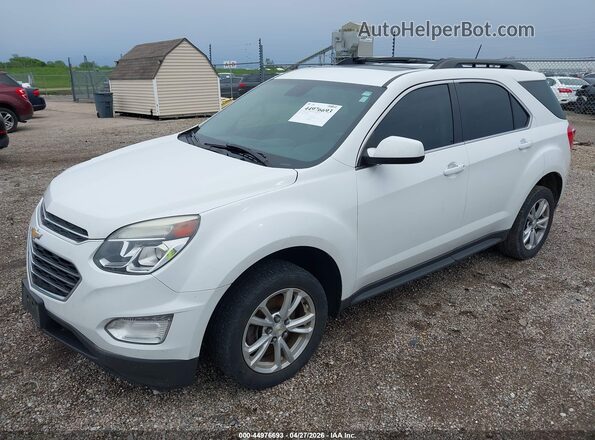 2GNALCEK7G1155643 2016 CHEVROLET EQUINOX White წინა მარცხენა ხედი სამი მეოთხედიდან