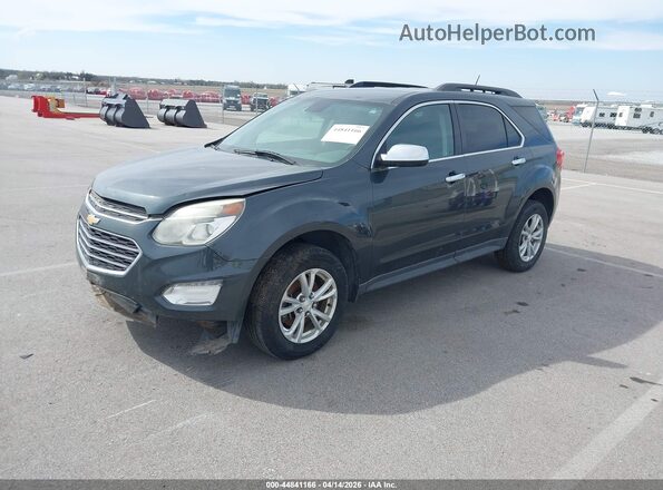 2GNALCEKXH1559862 2017 CHEVROLET EQUINOX Gray Առջևի ձախ երեք քառորդ տեսարան