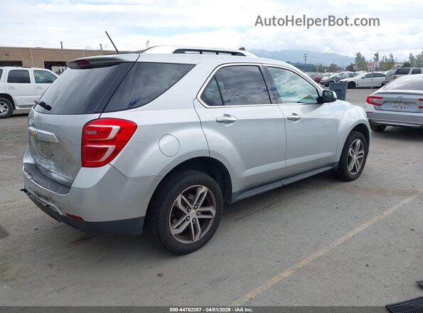 2GNALDEKXG1154685 2016 CHEVROLET EQUINOX Silver Trasero derecho