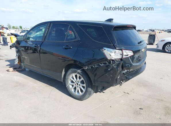 2GNAXHEV4M6155237 2021 CHEVROLET EQUINOX Black Հետևի ձախ