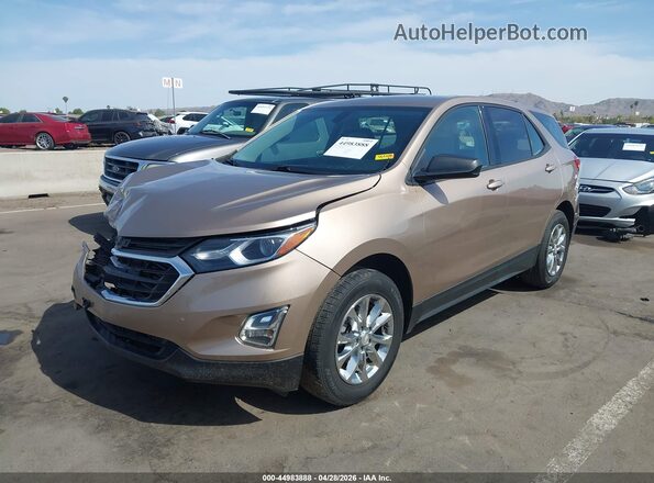 2GNAXSEV6K6259089 2019 CHEVROLET EQUINOX Gold Front left