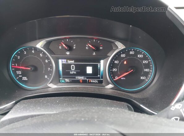 2GNAXWEX4J6137631 2018 CHEVROLET EQUINOX Black Հետևի նստատեղերի տեսք