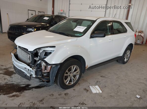 2GNFLEEKXH6347869 2017 CHEVROLET EQUINOX White Przód lewy