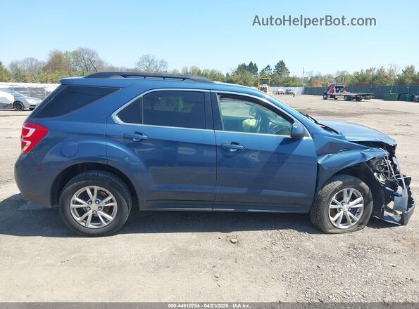 2GNFLFEK1G6159987 2016 CHEVROLET EQUINOX Синий Вид щитка приборов