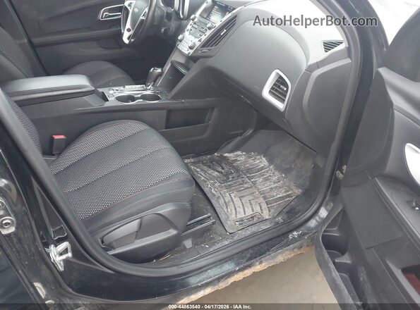 2GNFLFEKXG6356849 2016 CHEVROLET EQUINOX Black Front interior view