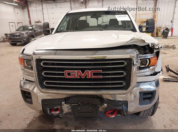 2GT22NEG5K1241291 2019 GMC SIERRA White Widok zestawu wskaźników
