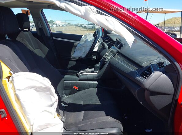 2HGFC1F32LH680946 2020 HONDA CIVIC Red Widok wnętrza z przodu