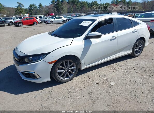 2HGFC1F32MH702574 2021 HONDA CIVIC White Передня ліва чверть