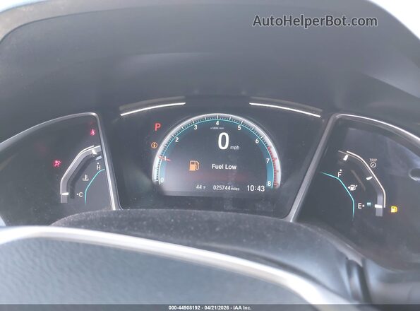 2HGFC1F32MH702574 2021 HONDA CIVIC White Вид задніх сидінь