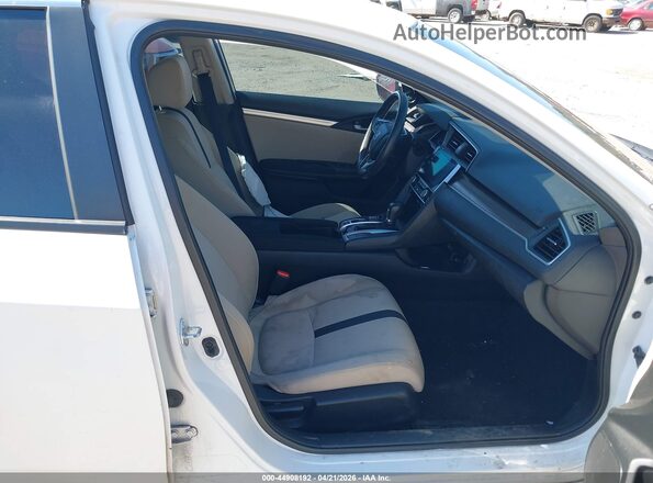 2HGFC1F32MH702574 2021 HONDA CIVIC White Вид салону спереду