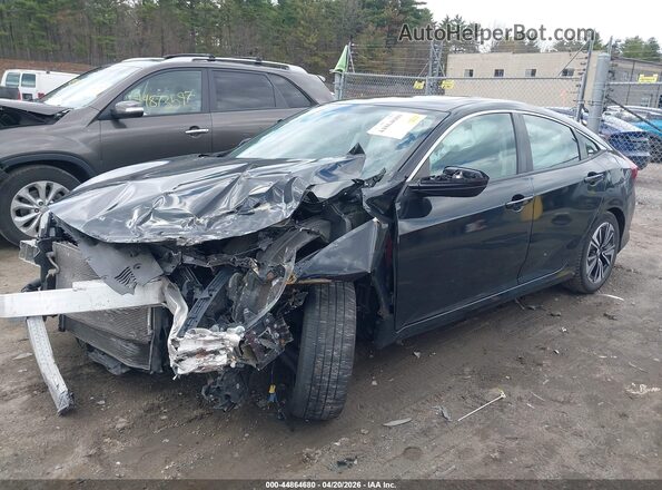 2HGFC1F38GH654485 2016 HONDA CIVIC Black Front left