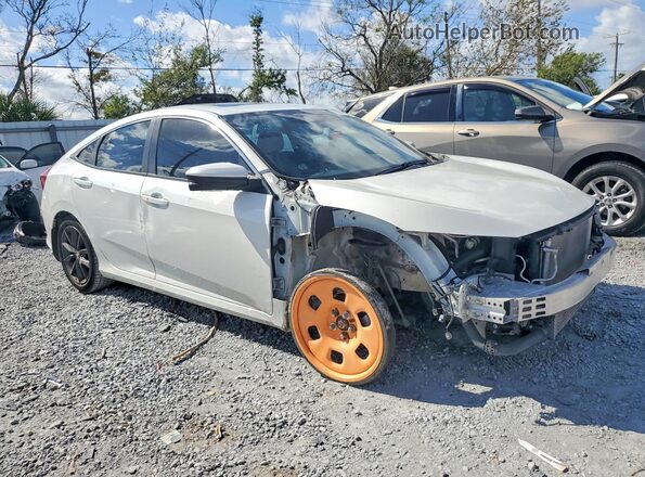2HGFC1F72MH705025 2021 HONDA CIVIC White Передня права чверть