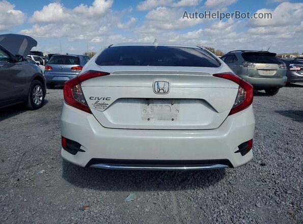 2HGFC1F72MH705025 2021 HONDA CIVIC White Вид ззаду