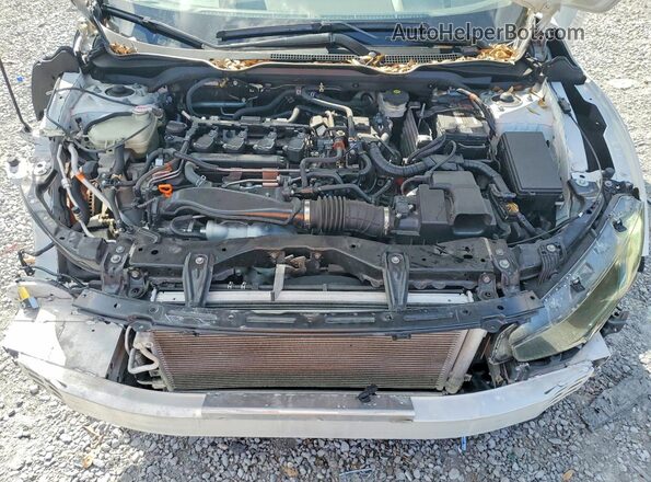 2HGFC1F72MH705025 2021 HONDA CIVIC White Вид задньої частини салону