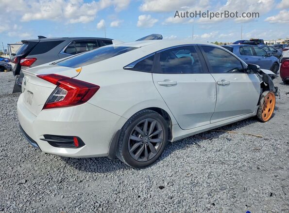 2HGFC1F72MH705025 2021 HONDA CIVIC White Rear right