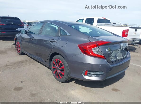 2HGFC2F50GH508976 2016 HONDA CIVIC Gray Rear left