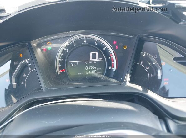 2HGFC2F50GH508976 2016 HONDA CIVIC Gray Rear seats view