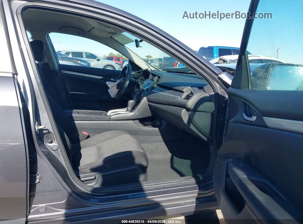 2HGFC2F50GH508976 2016 HONDA CIVIC Gray Front interior view