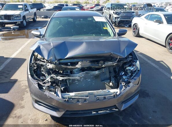 2HGFC2F50GH508976 2016 HONDA CIVIC Gray Front view