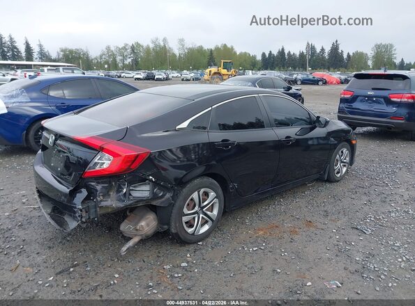 2HGFC2F50GH527043 2016 HONDA CIVIC Black Rear right